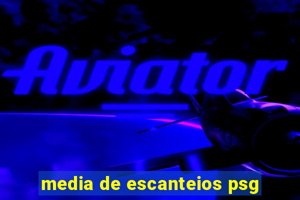 media de escanteios psg